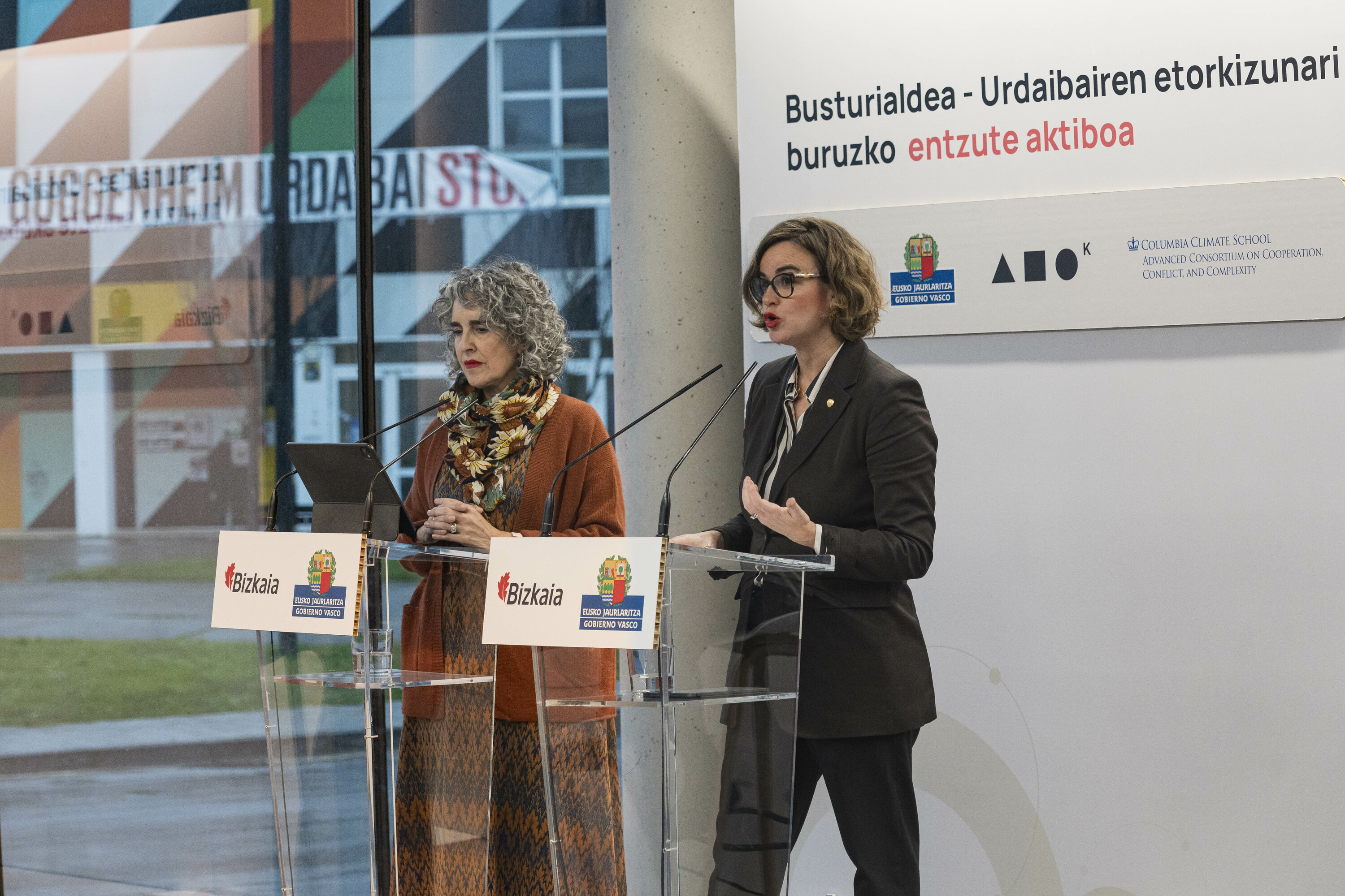 Bengoetxea eta Etxanobe, artxiboko irudi batean. ARITZ LOIOLA / FOKU