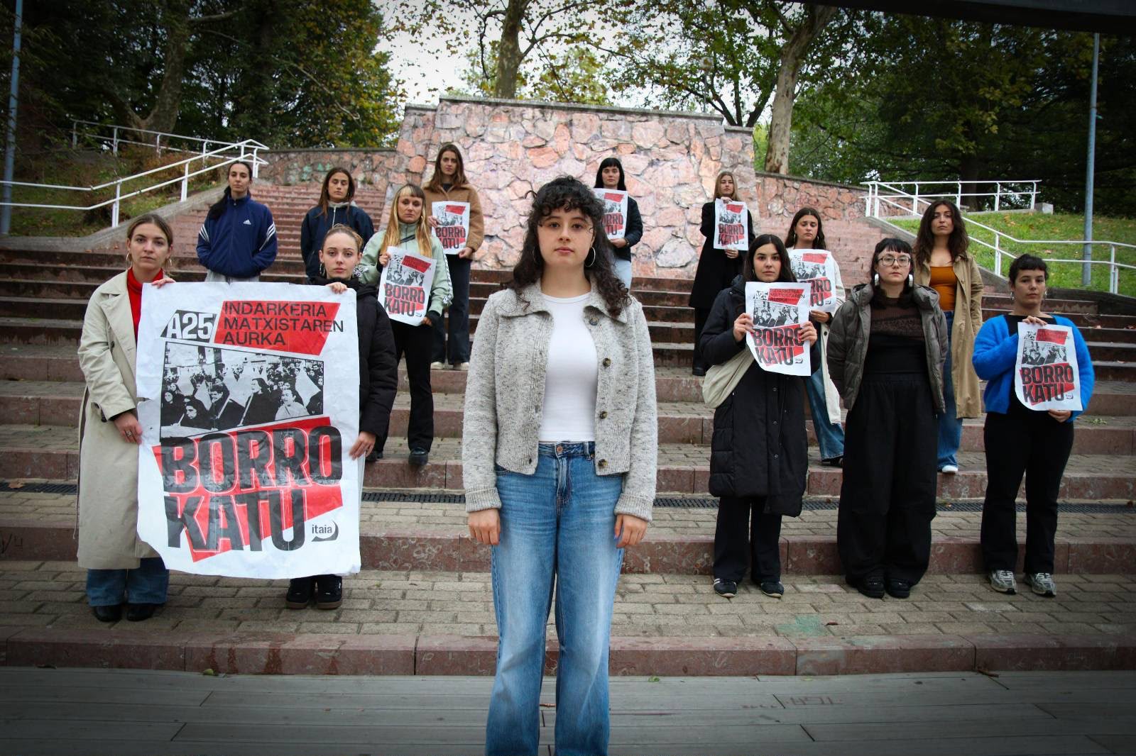 'Indarkeria matxistaren aurka borrokatu' lelopean mobilizatuko da Itaia. BERRIA