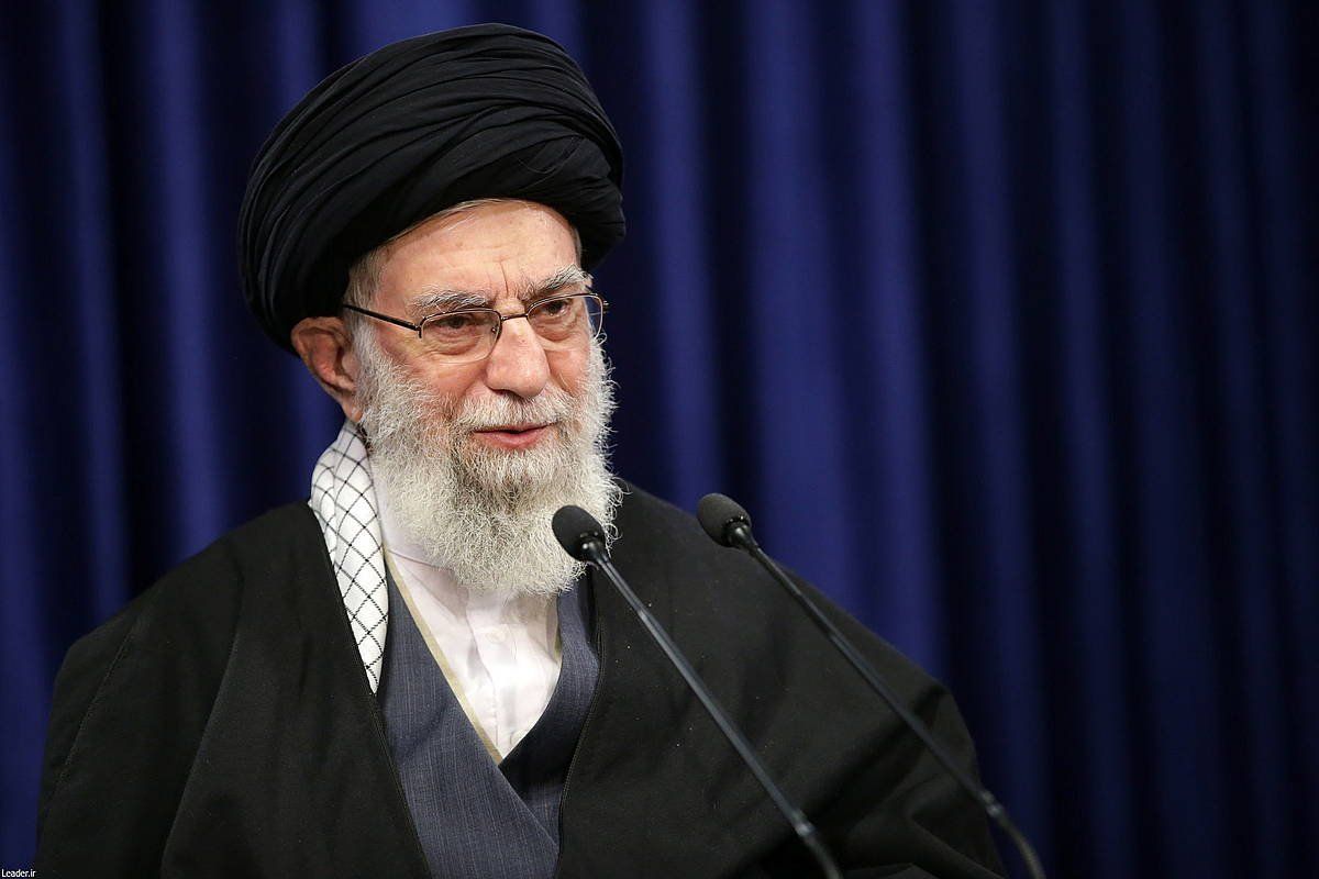 Khamenei, gaurko agerraldian. EFE