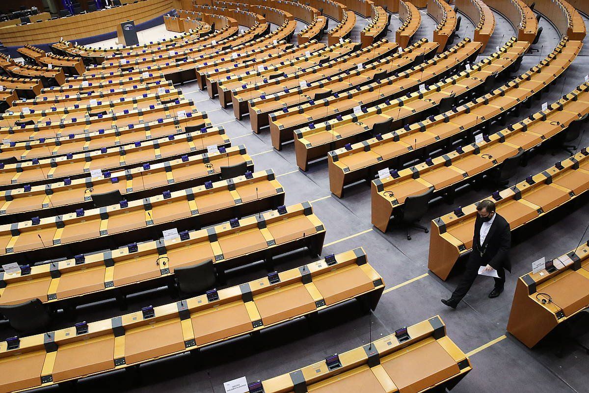 Europako Parlamentua gaur. YVES HERMAN / EFE