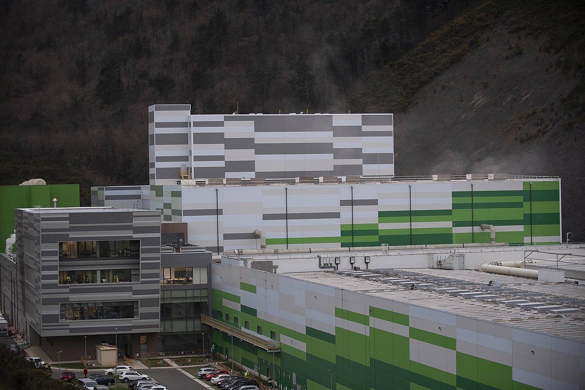 Zubietako erraustegia. JUAN CARLOS RUIZ