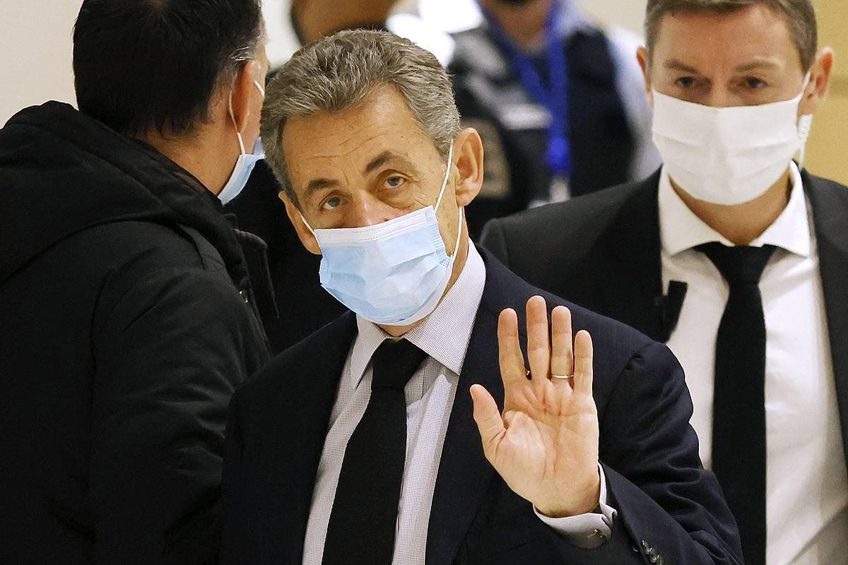 Nicolas Sarkozy Frantziako presidente ohia, artxiboko irudi batean. EFE