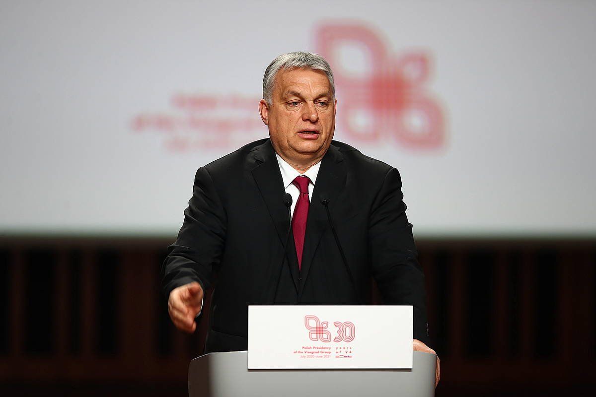 Viktor Orban alderdiko burua, artxiboko irudian. LUKASZ GAGULSKI / EFE