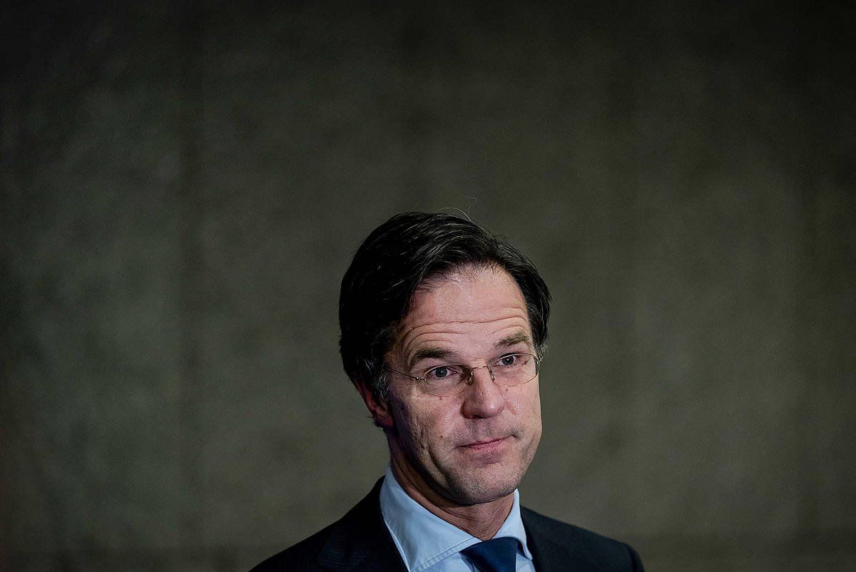 Mark Rutte, atzo. BART MAAT / EFE