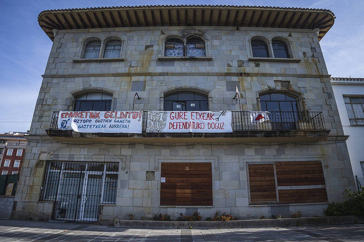Zornotzako Munarri gaztetxea. ARITZ LOIOLA / FOKU