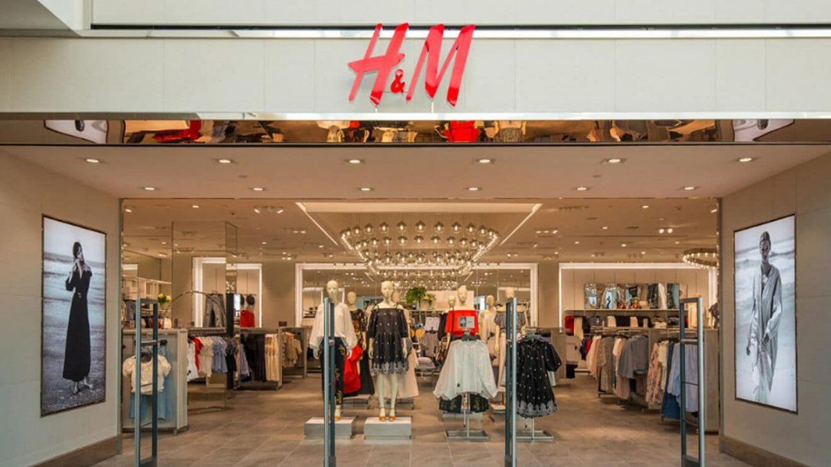 H&M katearen denda bat. BERRIA