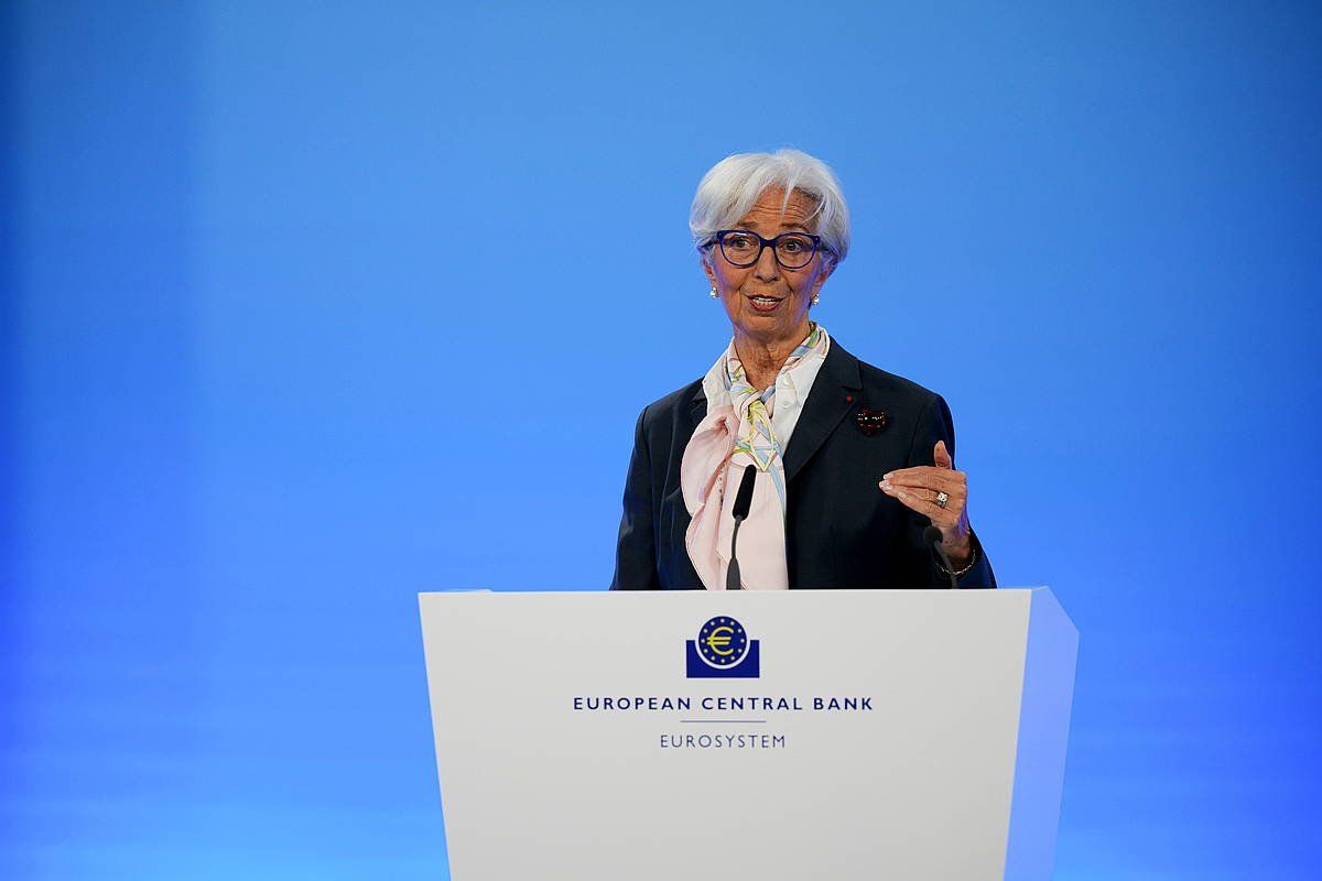 EBZko presidente Christine Lagarde. MARTIN LANBERTS / EFE